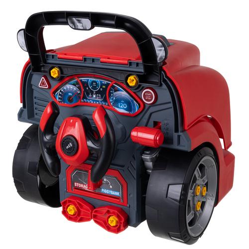 Набір для дітей Майстерня маленького механіка Червоний - фото 2 Набір для дітей Майстерня маленького механіка Червоний - фото 2