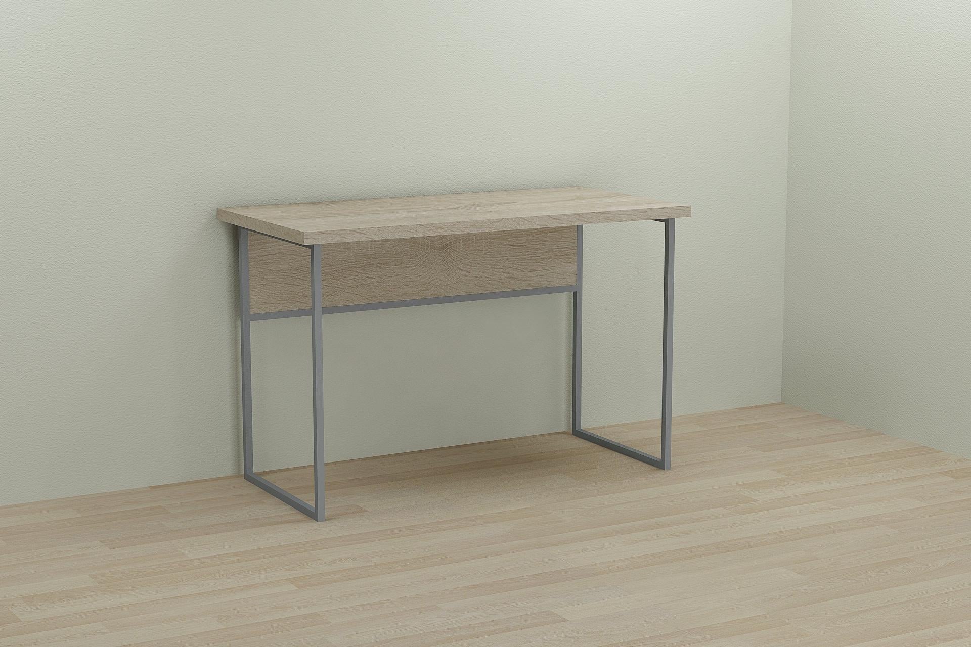 Стол компьютерный Ferrum-decor Коди ДСП 32 мм 75x140x60 см Серый/Дуб Сонома (FRD-101677) Стол компьютерный Ferrum-decor Коди ДСП 32 мм 75x140x60 см Серый/Дуб Сонома (FRD-101677)