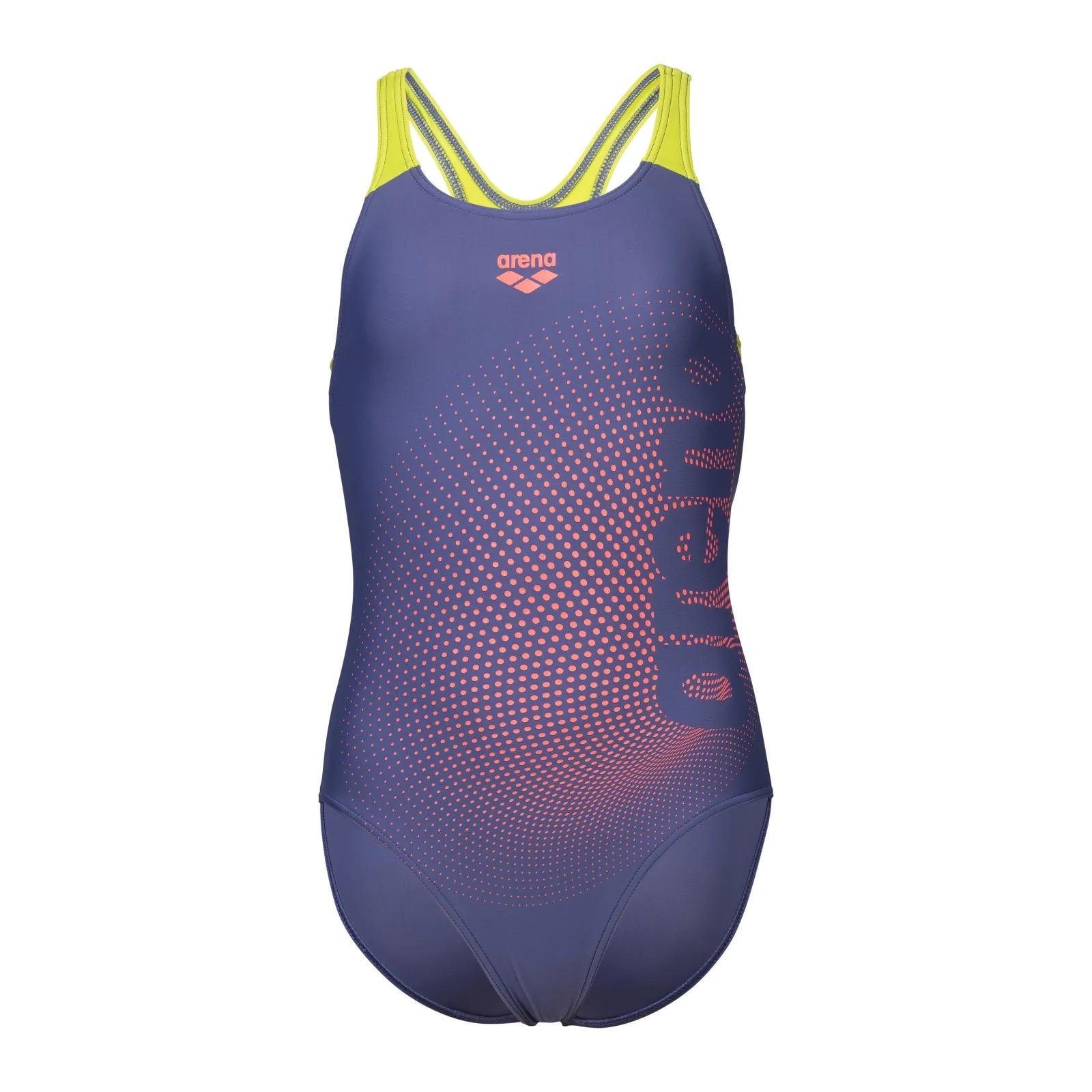 Купальник закритий для дівчат Arena DIM LIGHT SWIMSUIT SWIM PRO BA 116 см Синій ( 008104-803 116)