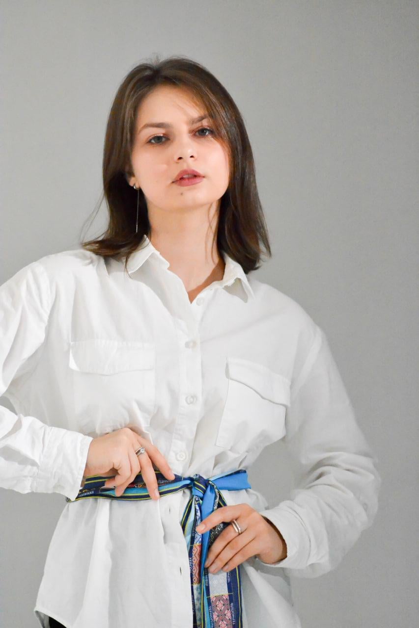 Твилли авторский My Scarf с украинским орнаментом Несокрушимости (11439137)