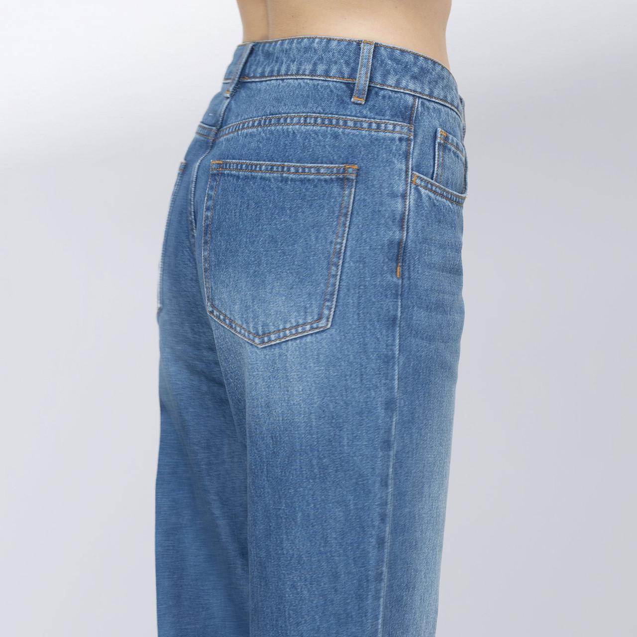 Джинси жіночі повсякденні The Row M Синій (2797308153) - фото 8