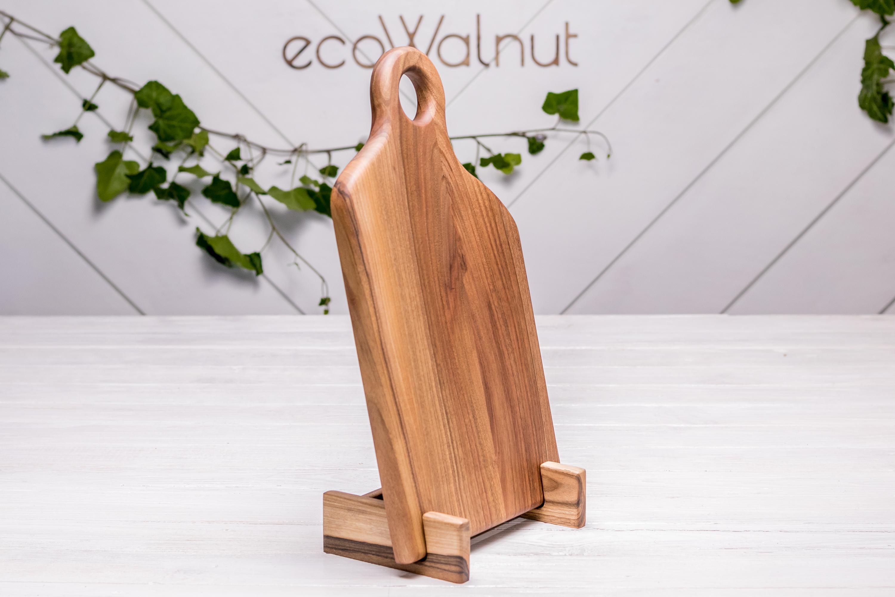 Доска ореховая EcoWalnut кухонная разделочная L (EK-8.2) - фото 2 Доска ореховая EcoWalnut кухонная разделочная L (EK-8.2) - фото 2