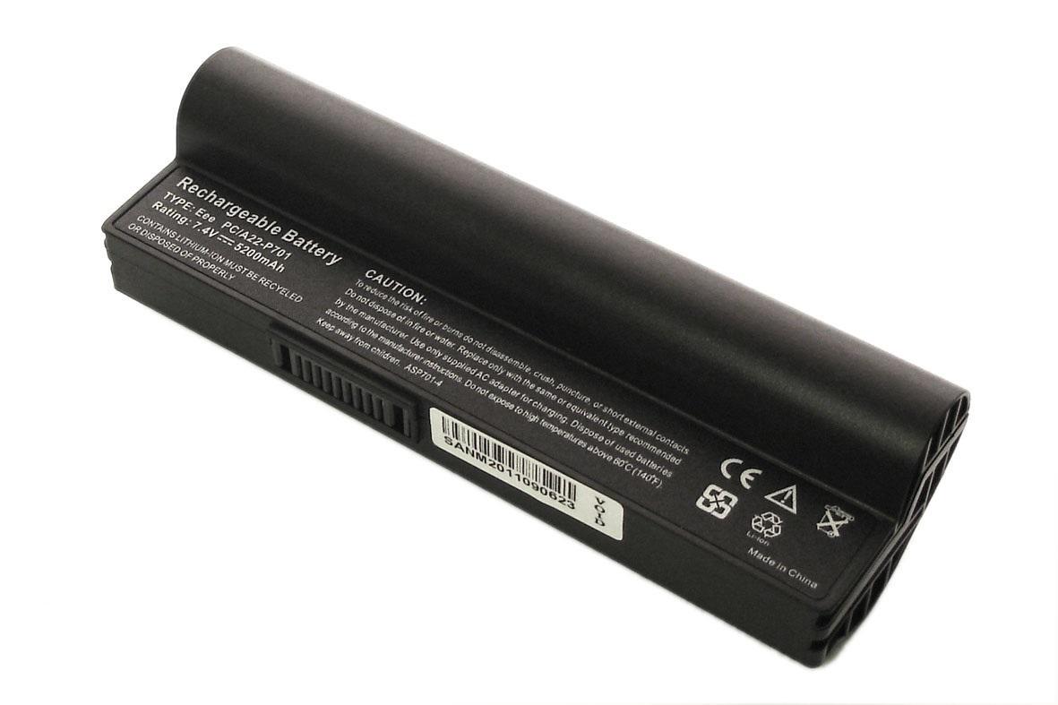 Аккумулятор для ноутбука Asus A22-P701 EEE PC 700 7.4V 5200 mAh (002889)