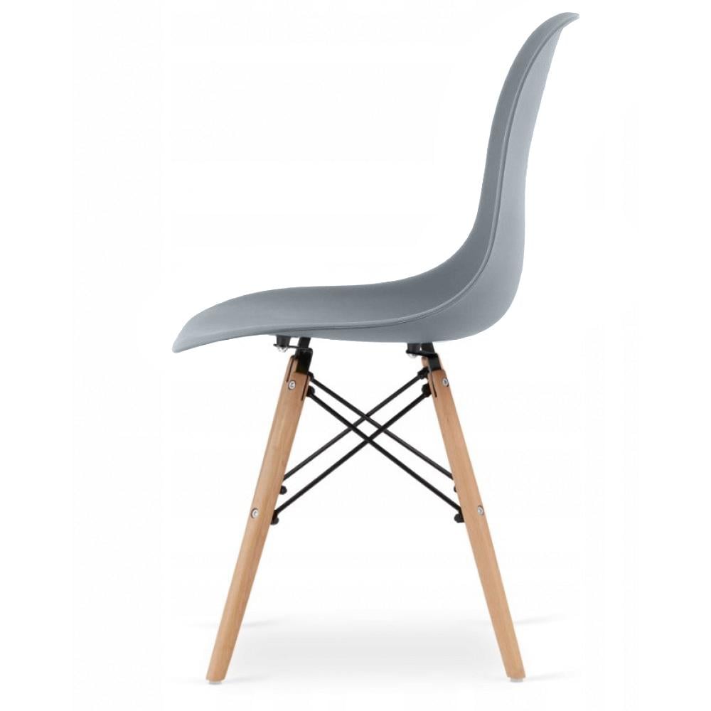 Стул для кухни на ножках Bonro В-173 Full KD Серый (42400162) - фото 4