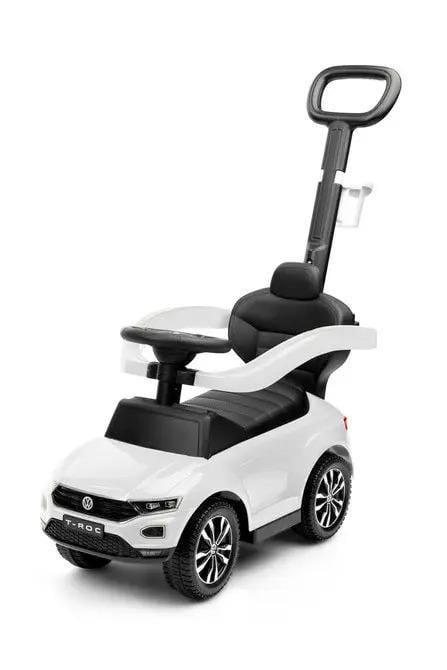 Машинка для катання Caretero Toyz VW T-Roc з батьківською ручкою 83х86х35 см Білий (388656)