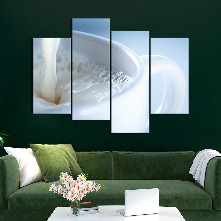 Настенний декор Свежее теплое молоко 89x56 см (A467-4)