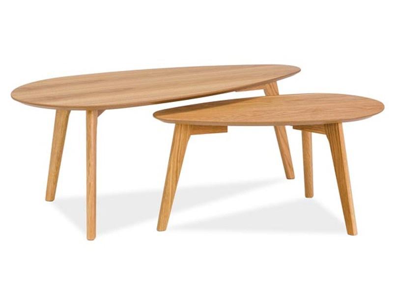 Журнальный столик Milan L2 Дуб/Дуб