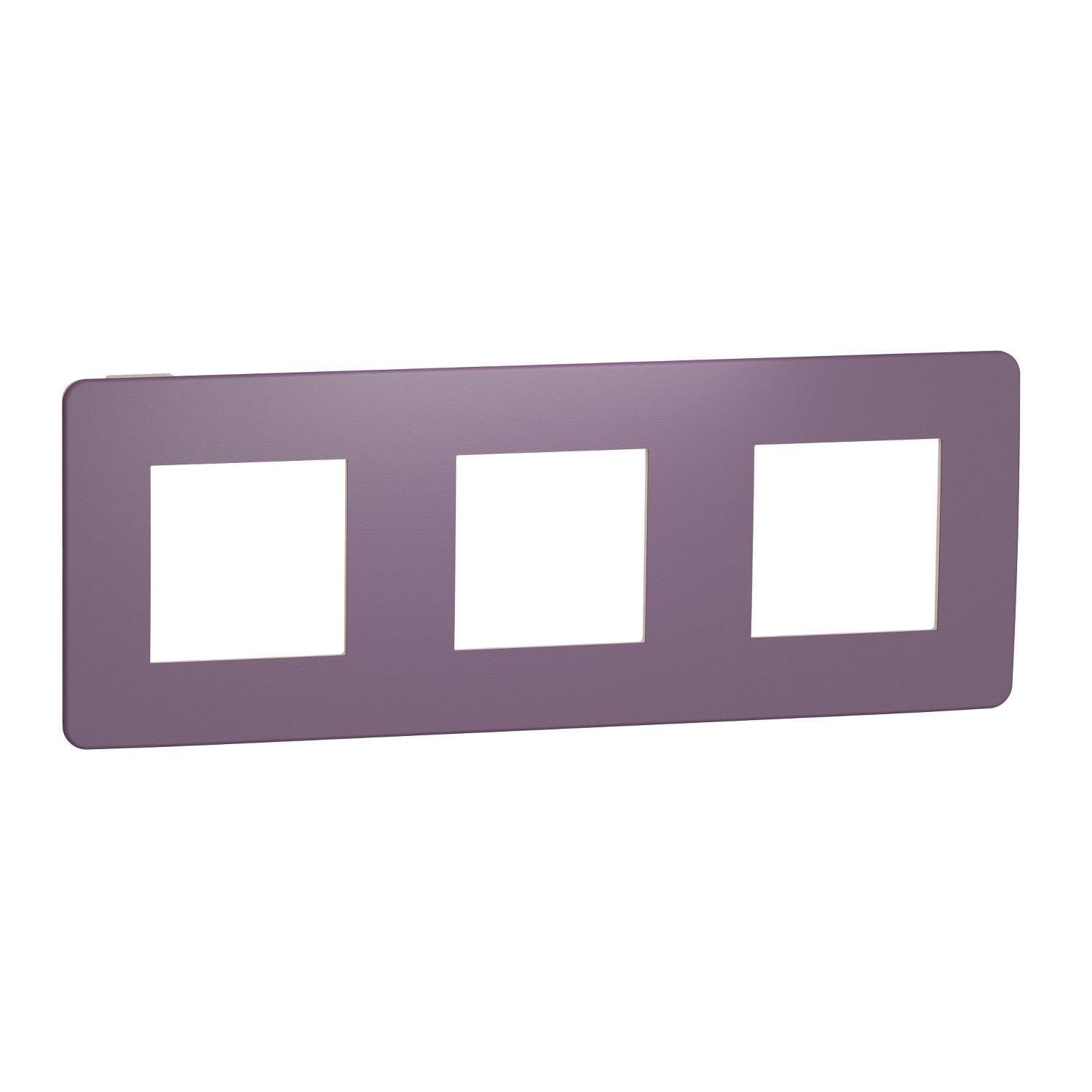 Рамка трехместная Schneider Electric Unica New Studio Color Лиловый (NU280615)