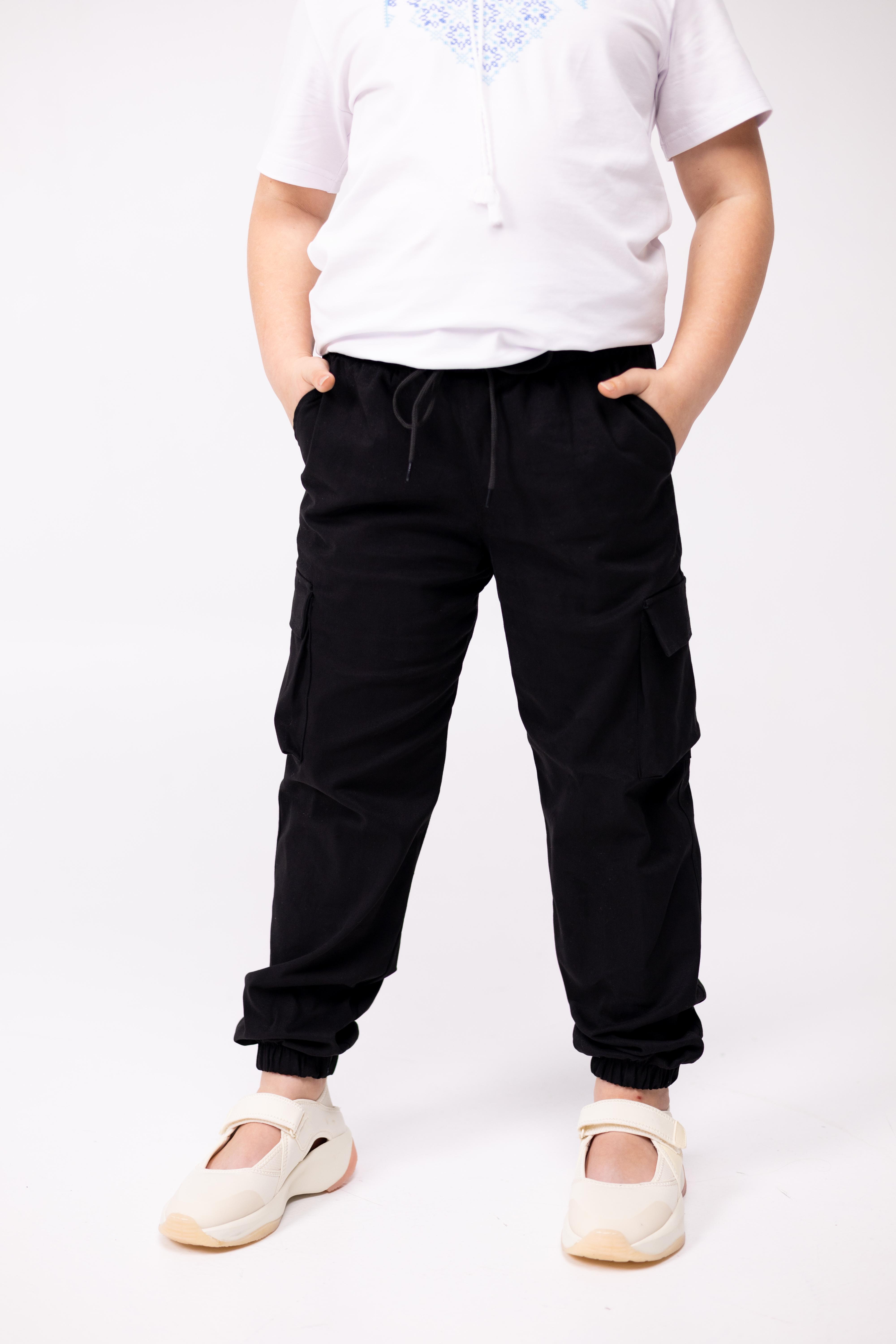 Джогеры детские на девочку демисезонные р. 158 Черный (джЧерный-158д2) - фото 8 Джогеры детские на девочку демисезонные р. 158 Черный (джЧерный-158д2) - фото 8