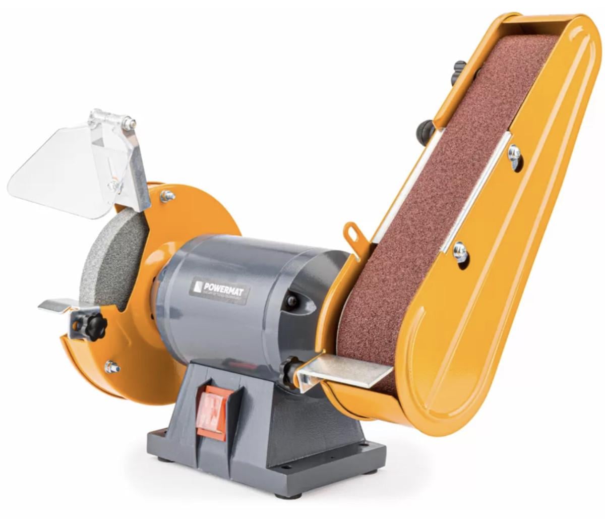 Станок шлифовальный Powermat PM-SS-1850M-2W1 2415717513 дисковый и ленточный 1850 Вт