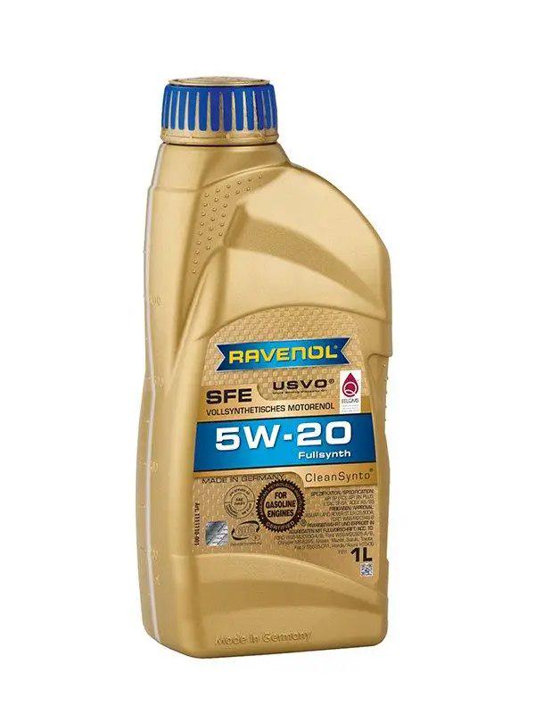 Моторне мастило RAVENOL 5W-20 SFE PAO A5/B5 SP/RC GF-6A 1 л (1111110-001) - фото 1 Моторне мастило RAVENOL 5W-20 SFE PAO A5/B5 SP/RC GF-6A 1 л (1111110-001) - фото 1