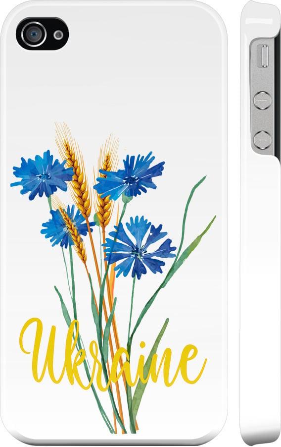 Чехол на iPhone 4 Ukraine v2 (5445c-15-42517)