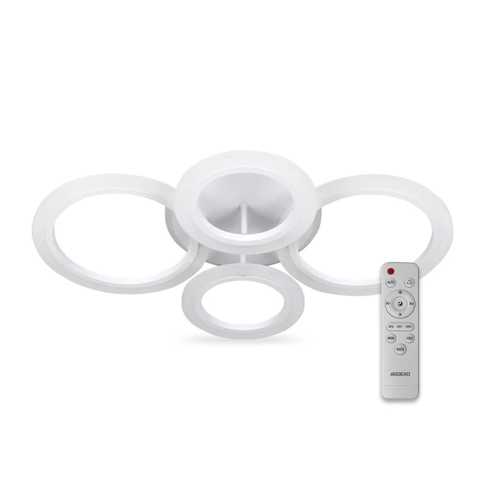 Люстра ARDERO AL6450ARD SOFT R 72W Белый (80249) - фото 2