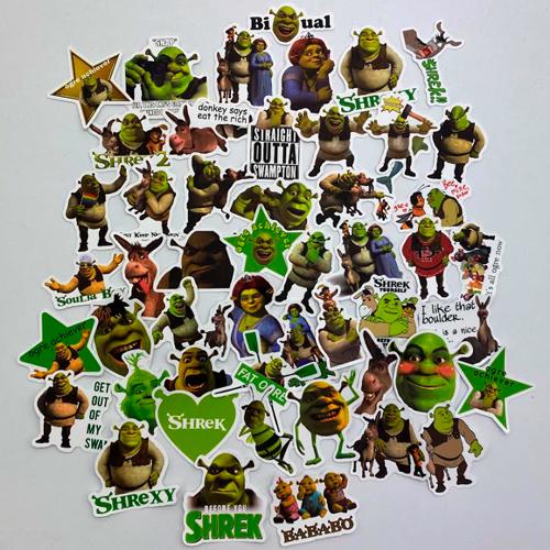 Набор наклеек Шрек Shrek 50 шт. (3338)