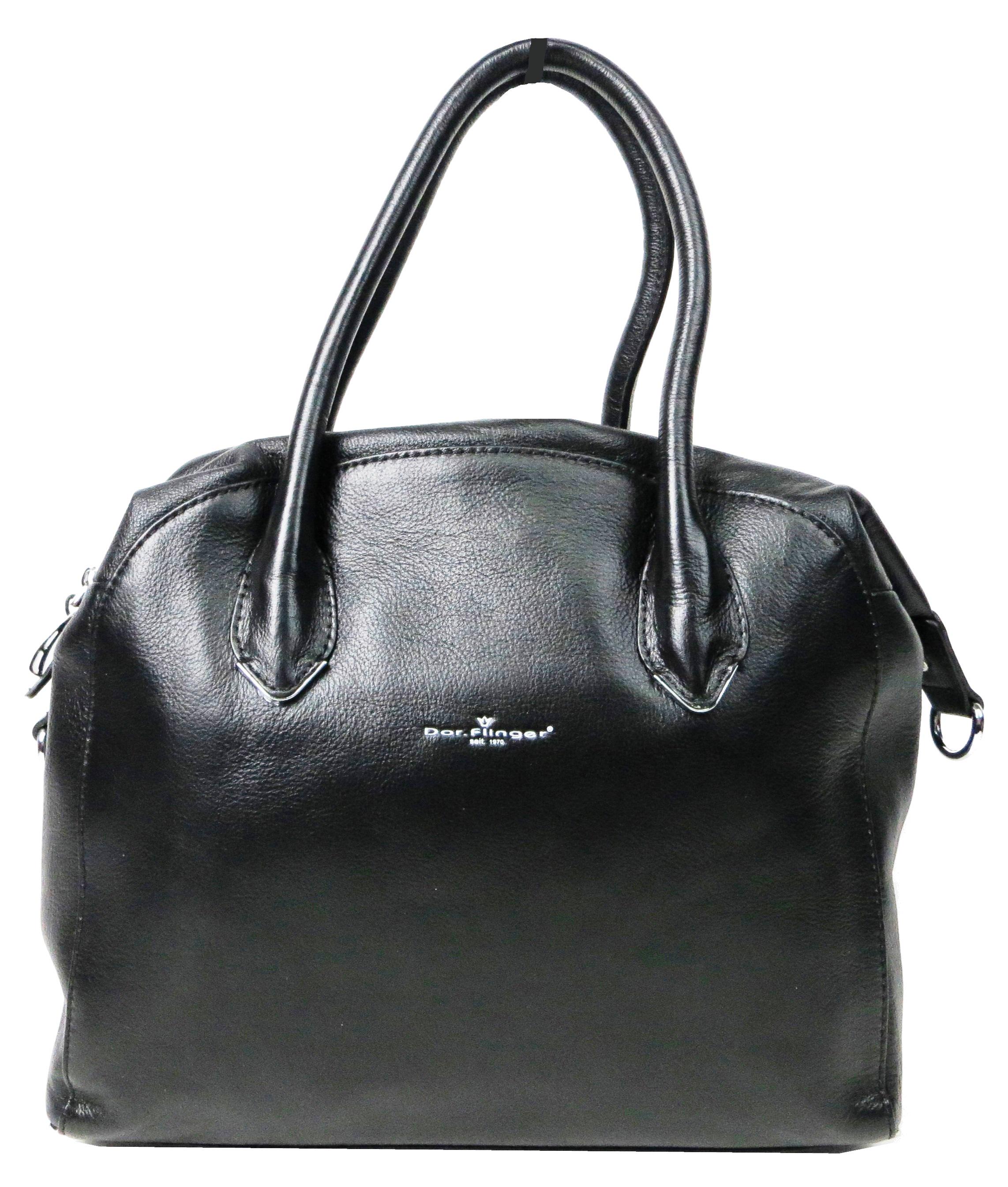 Сумка женская Dor. Flinger кожаная Черный (31402BQ55 black)