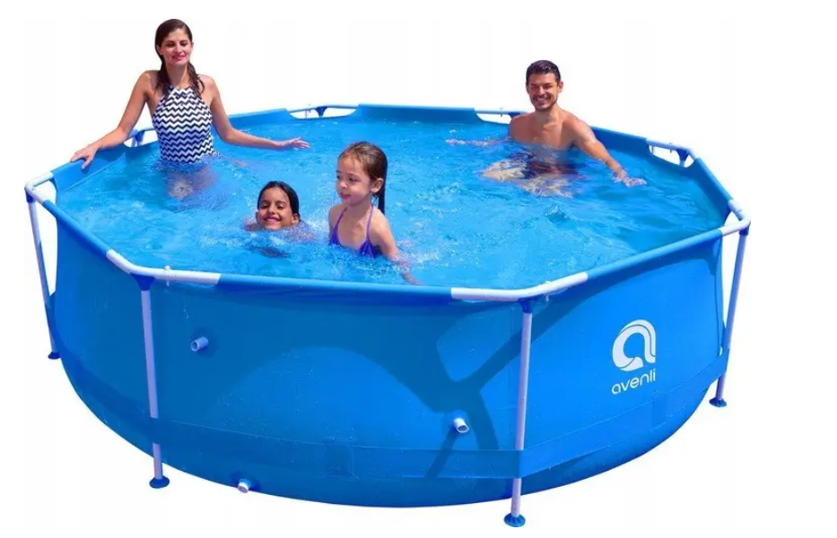 Бассейн каркасный Avenli комплект 16в1 360×76 см 6125–7656 л Синий (B0021)