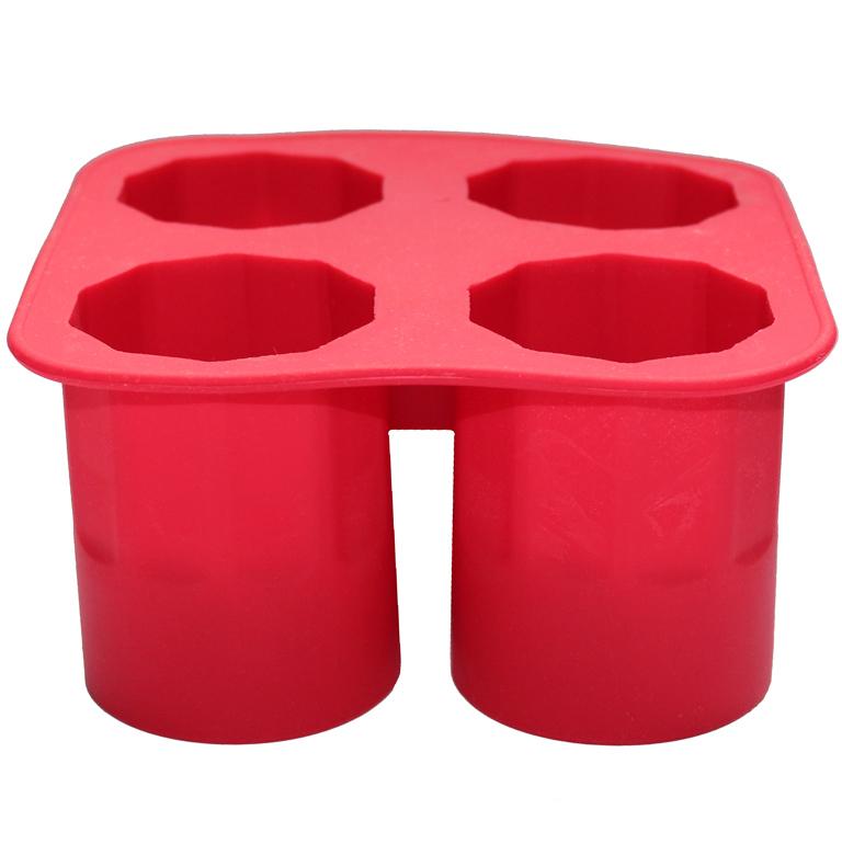 Силіконова форма Крижані чарки 4 шт. (HH-137) - фото 2 Силіконова форма Крижані чарки 4 шт. (HH-137) - фото 2