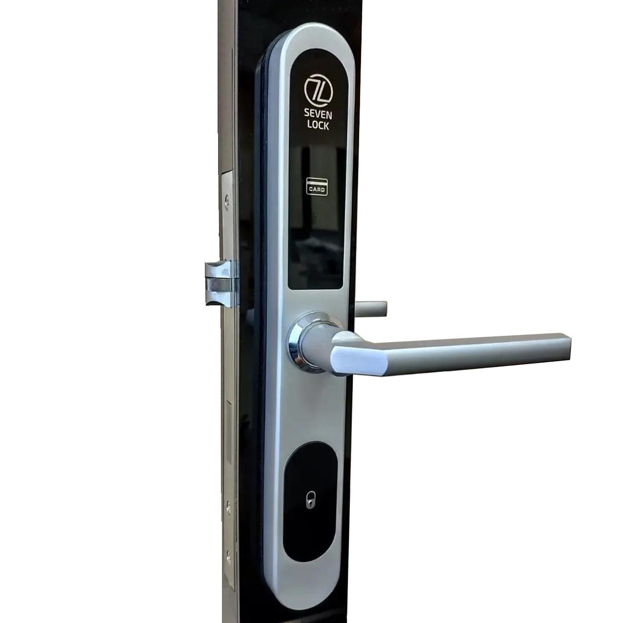 Электронный RFID замок для гостиниц и хостелов SEVEN LOCK SL-7737S Silver (SL7737Ss) - фото 3