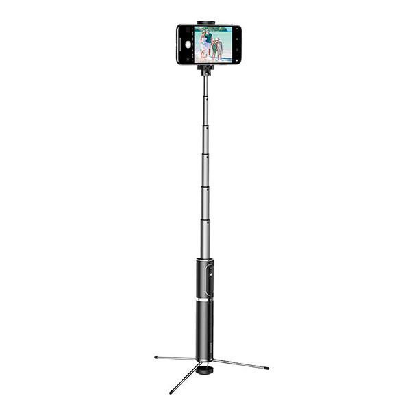 Монопод-штатив Baseus Bluetooth Selfie Stick SUDYZP-D1S Чорний/Сріблястий - фото 2