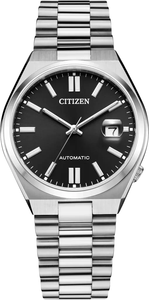 Наручные часы мужские Citizen NJ0150-81E Tsuyosa Collection механические с сапфировым стеклом/стальным корпусом и черным циферблатом Наручные часы мужские Citizen NJ0150-81E Tsuyosa Collection механические с сапфировым стеклом/стальным корпусом и черным циферблатом