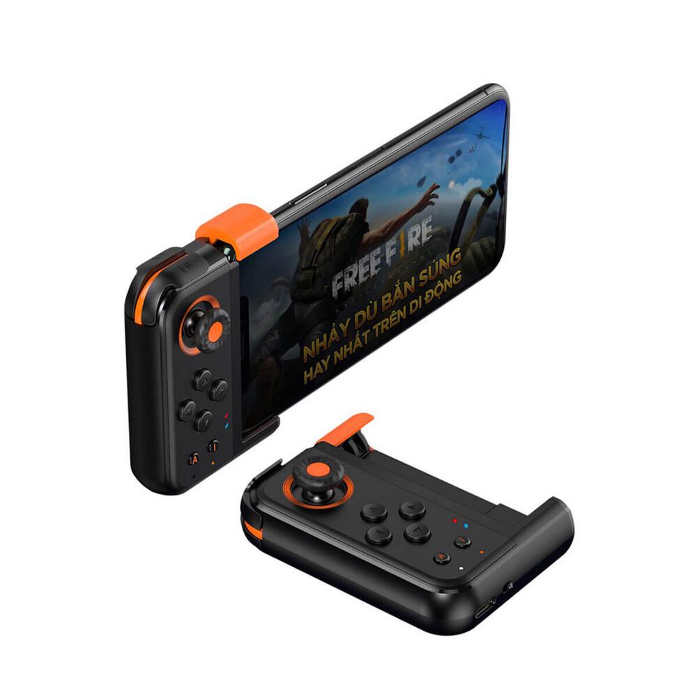 Игровой контроллер геймпад джойстик BASEUS GAMO GA05 Mobile Game One-Handed Gamepad 340мАч Black - фото 1