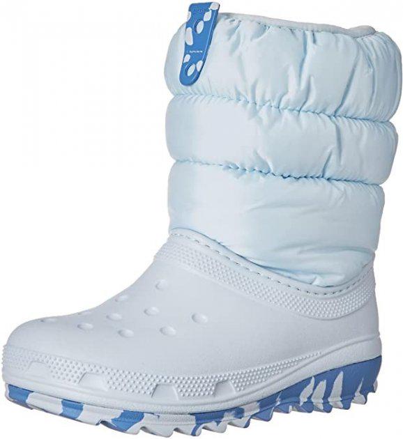 Сапоги зимние Crocs Neo Puff р. С13/EUR 30-31 Blue (8579462) - фото 4