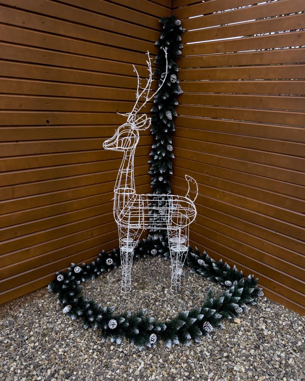 Фигура новогодняя Светодиодный олень 1,5 м (Ol15) - фото 5