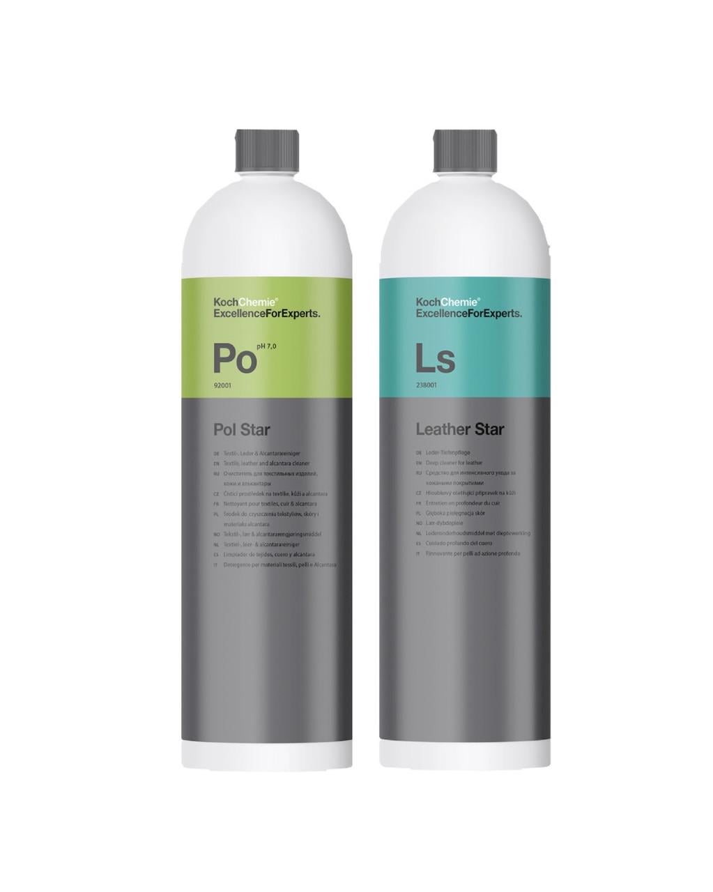 Набір для догляду за шкіряним салоном хімчистки Po/Ls KochChemie на розлив 100 мл Набір для догляду за шкіряним салоном хімчистки Po/Ls KochChemie на розлив 100 мл