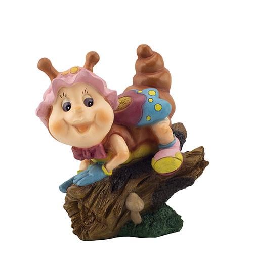 Садовая фигура Decoline Улитка на колоде (G0142 P)