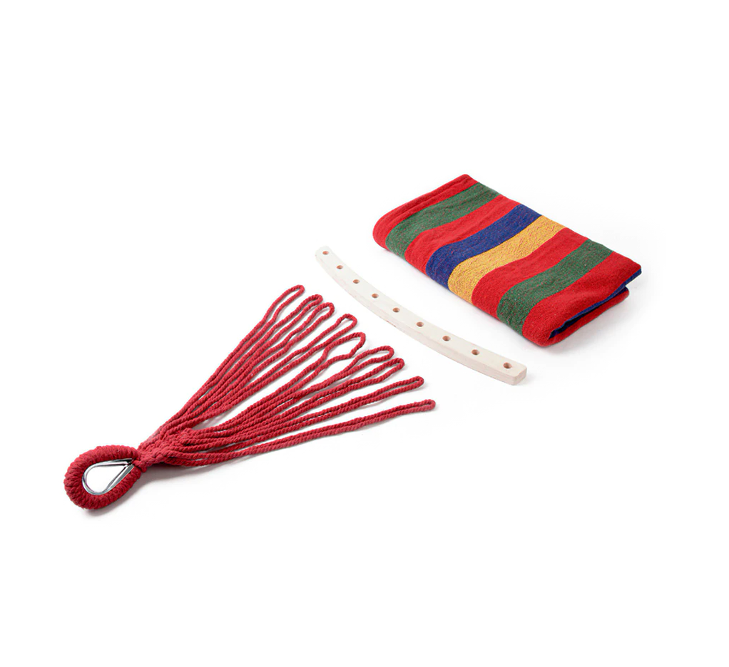 Гамак гавайский с планкой 210х150 см Оранжевый (29433666)