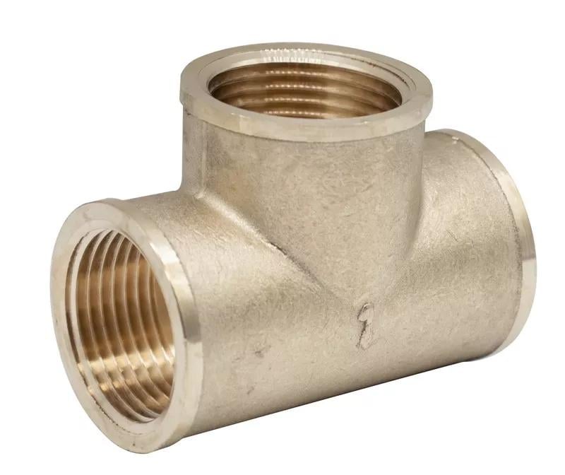 Трійник Wezer SQ-1043822 латунь внутрішня-внутрішня-внутрішня 1" (155295)