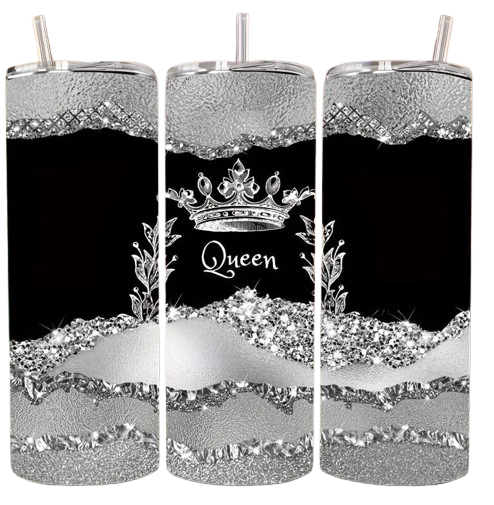 Термочашка з нержавіючої сталі Queen з 3D-рисунком/трубочкою/герметичною кришкою 600 мл Чорний/Сріблястий (2663086169) - фото 12 Термочашка з нержавіючої сталі Queen з 3D-рисунком/трубочкою/герметичною кришкою 600 мл Чорний/Сріблястий (2663086169) - фото 12