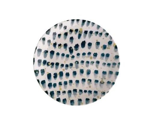 Тарелка G.Benedikt Isabelle d 24 см Blue Brush (ISC2124-K0013)
