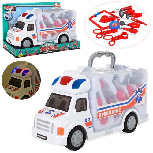 Набір інструментів A-Toys у валізі-машинці Швидка допомога (661-172) - фото 2