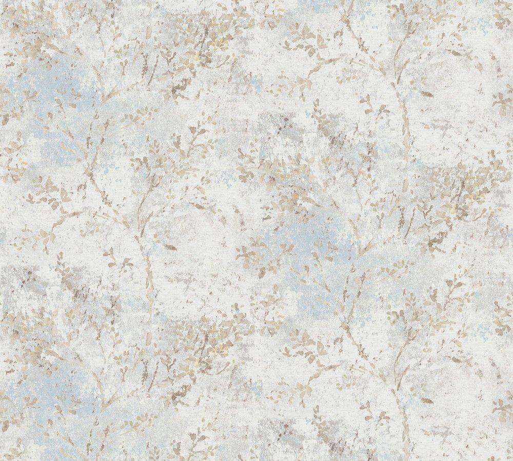 Обои флизелиновые AS Creation Della Natura 39677-2 винил горячего тиснения 1,06х10,05 м Серый