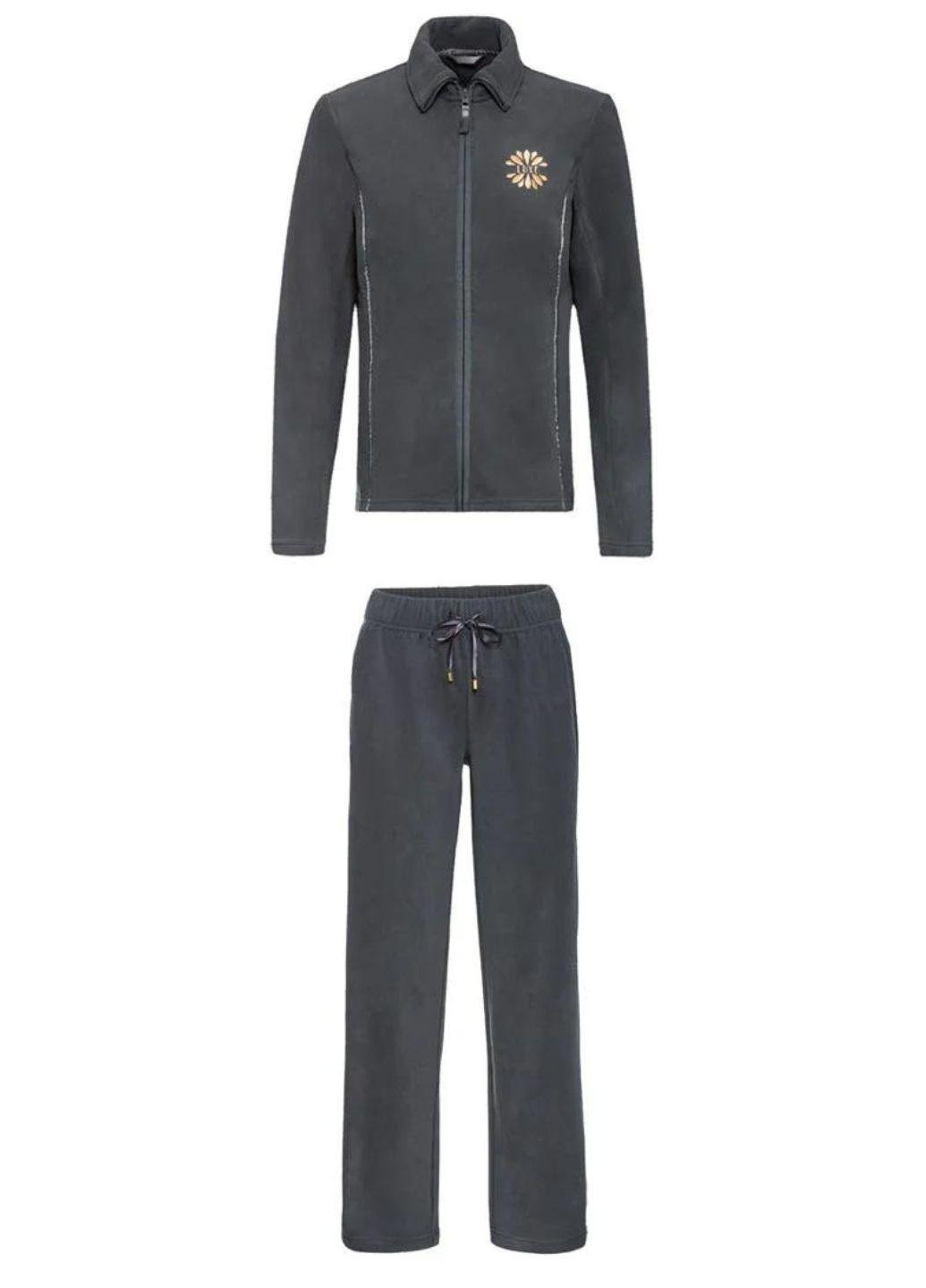 Костюм спортивний жіночий SS420EG фліс L Сірий (SS420EG)