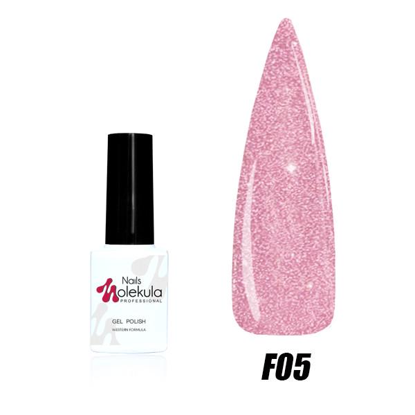 Гель-лак Nails Molekula flash effect collection №f05 6 мл