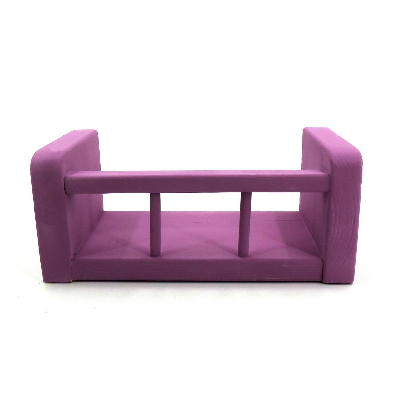 Полка настенная из дерева Эврика 27 см Флокс (НСП-278255)