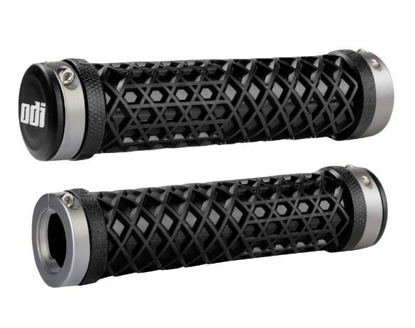 Грипси ODI Vans Lock-On Grips Black w/Graphite Clamps (D30VNB-G)