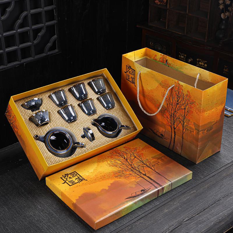 Сервиз для чайной церемонии Lesko CJTZ-447 гайвань пиалы с чайником на 6 персон Blue (2476094198) - фото 4 Сервиз для чайной церемонии Lesko CJTZ-447 гайвань пиалы с чайником на 6 персон Blue (2476094198) - фото 4