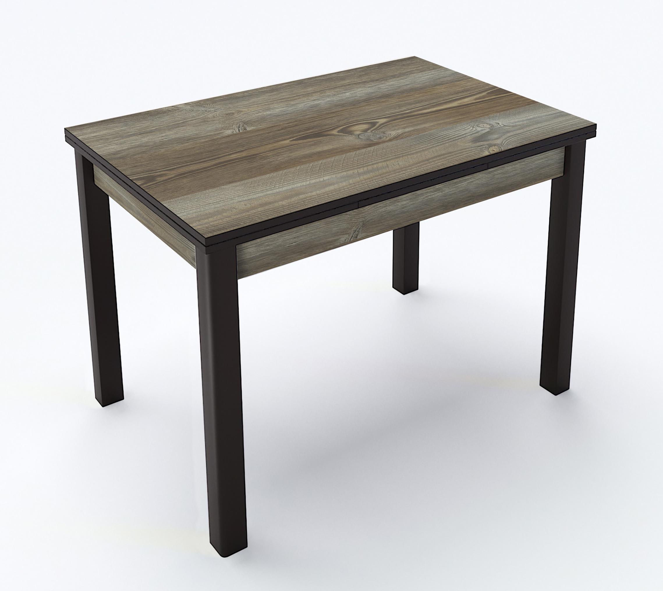 Стол обеденный раскладной Fusion furniture Марсель 1100 Венге/Дракар (10000101)