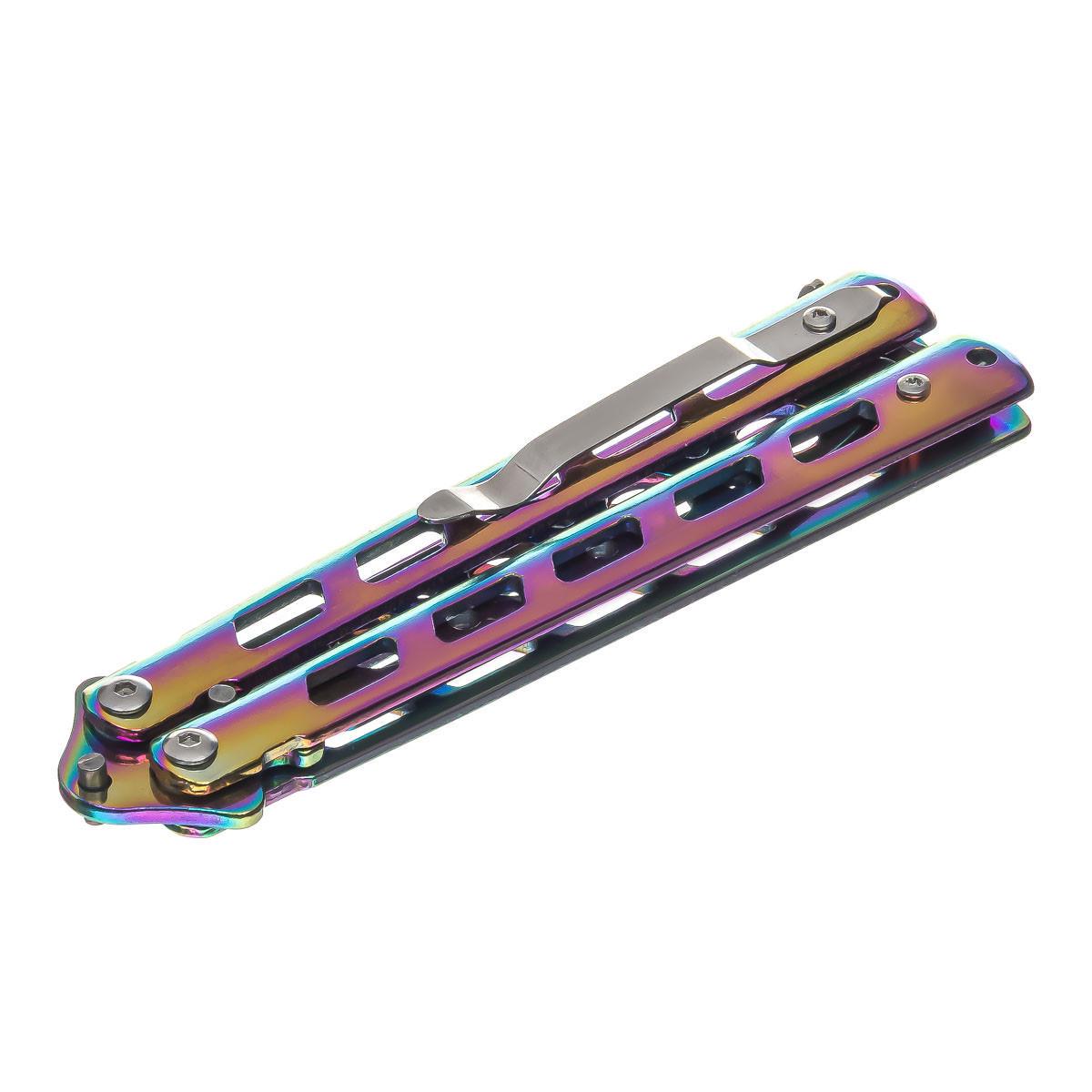 Нож бабочка тренировочная XIN A969 (t6709) - фото 3 Нож бабочка тренировочная XIN A969 (t6709) - фото 3