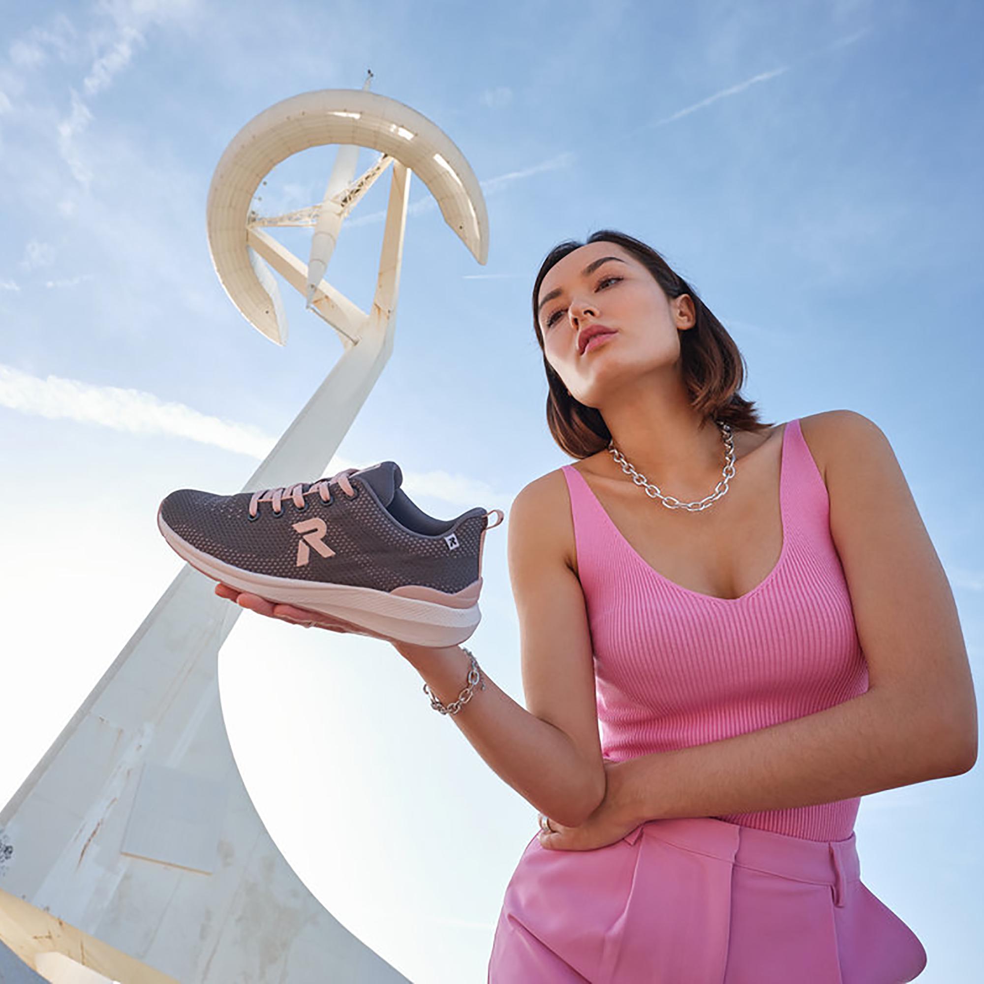 Кроссовки женские весенние Rieker р. 39 Серый/Розовый (089315-39) - фото 14 Кроссовки женские весенние Rieker р. 39 Серый/Розовый (089315-39) - фото 14