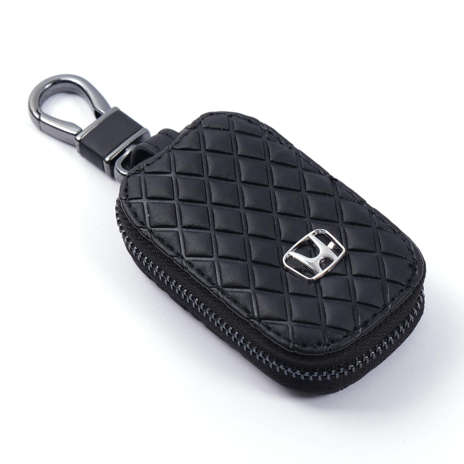 Чохол для ключів з карабіном Honda екошкіра ромб (456730) Чохол для ключів з карабіном Honda екошкіра ромб (456730)