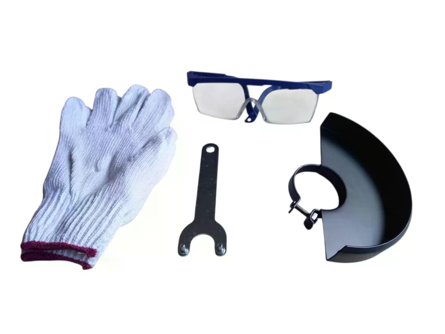 Болгарка Craft-tec PXAG-433 LIMITED перчатки/очки Серый (310230) - фото 4 Болгарка Craft-tec PXAG-433 LIMITED перчатки/очки Серый (310230) - фото 4