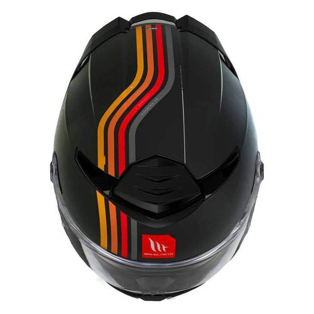 Мотошлем MT HELMETS Thunder 4 SV Mil A11 M Matt Black (23670) - фото 5