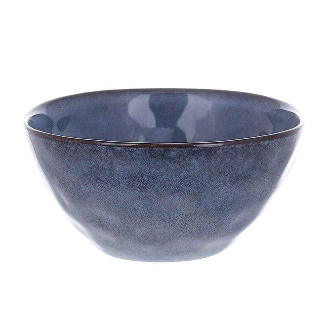 Пиала керамическая Flora Casual 600 мл Темно-синий (33364) - фото 1