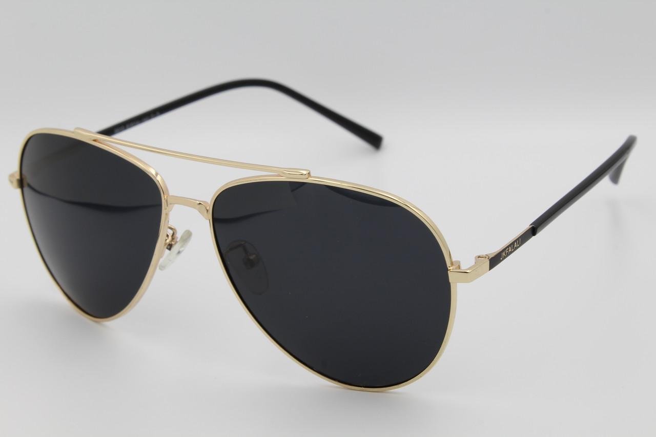 Солнцезащитные очки поляризационные Jackfalali aviator 9910 с3 (2579341321)