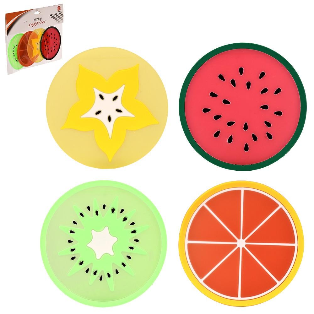 Подставка под горячее R99191 Hot time 4 шт. 8,5 см - фото 2 Подставка под горячее R99191 Hot time 4 шт. 8,5 см - фото 2