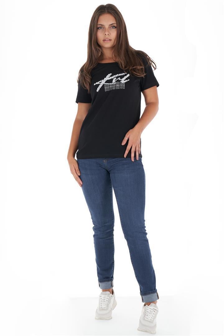 Футболка женская Kvl 20109705 L Черный